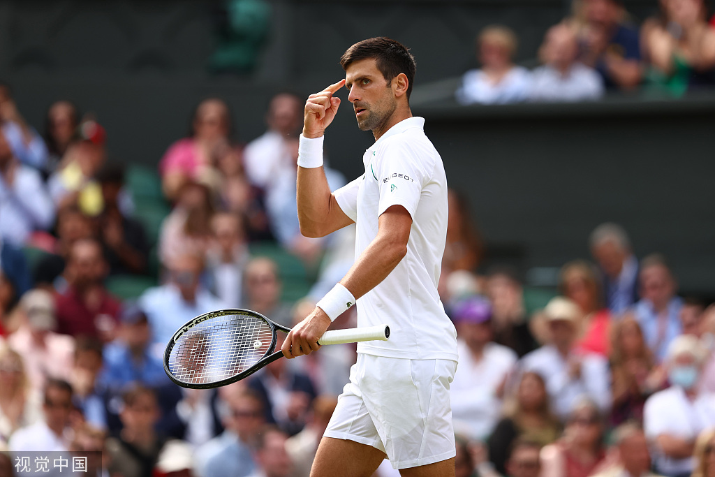  德约科维奇温网封王，刷新男子网坛历史纪录